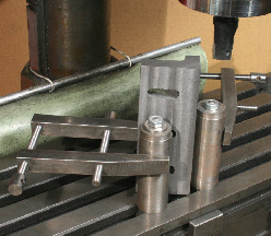Angle Plate, machining, using a cylindrical square