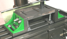 Tilting angle plate, Adjustable angle plate, Machining