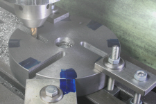 Four Jaw Chuck, an alternative, making