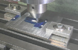 milling machine, machining setup