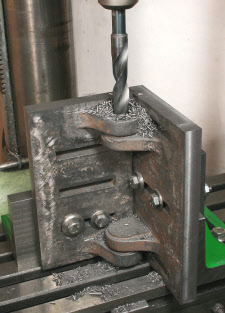 Angle Plate, using