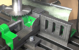 Slitting saw. Milling machine