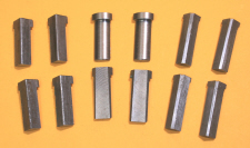 Square Collets, Adaptor jaws for round collets