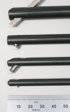 Boring tools with HSS inserts.