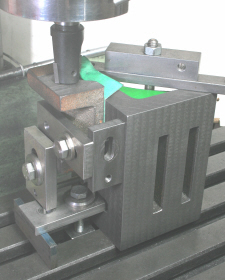 Vee Angle Plate, Machining