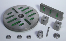 Angle Plate, quick set with auxilary parts
