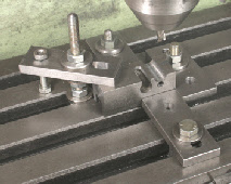 milling machine, machining setup