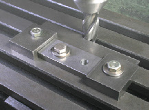 milling machine, machining setup