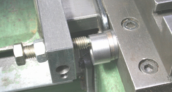 Saddle Stop, lathe