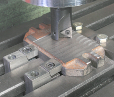 Low Profile Clamps, for use on the Milling Machine Table