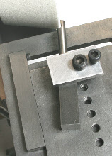 Sharpening lathe tools, boring tool