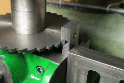 Slitting saw. Milling machine