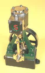 Stuart 10V steam engine.